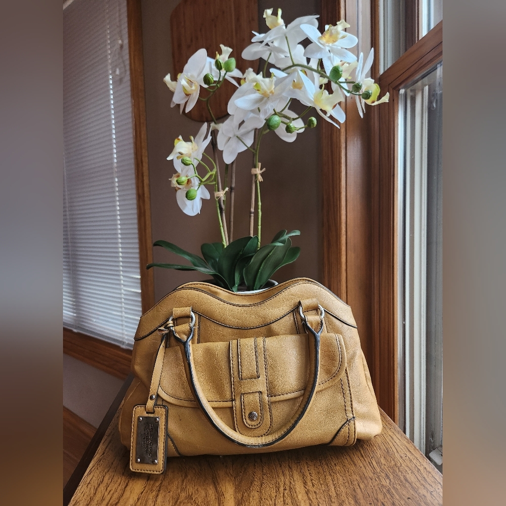 Relic Yellow Mustard Handbag Leather Purse